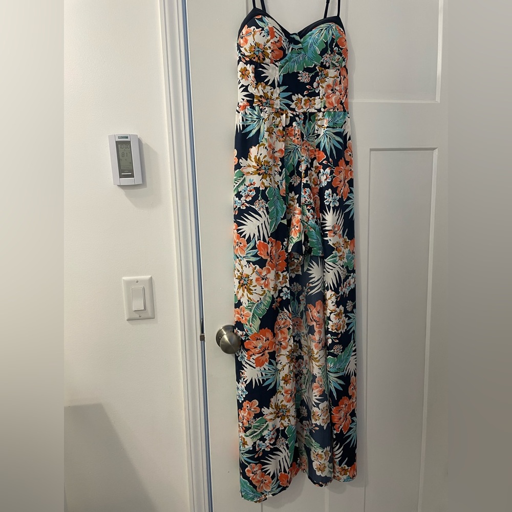 Band of Gypsies high low tropical romper